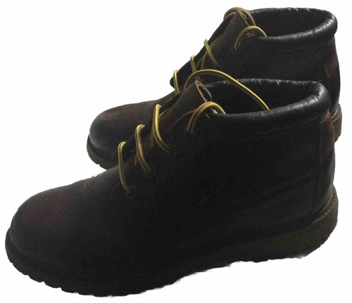 TIMBERLAND SCHUHE LEDERSCHUHE GEFÜTTERT STOFF WATERPROOF GR.40 GEBRAUCHT