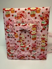 Strawberry Shortcake Photo Album -Holds 100 4x6 Photos - Handmade