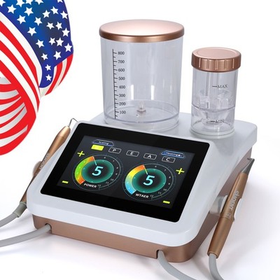 2 in 1 Dental Ultrasonic Scaler Air Polisher Sandblasting Perio Therapy System