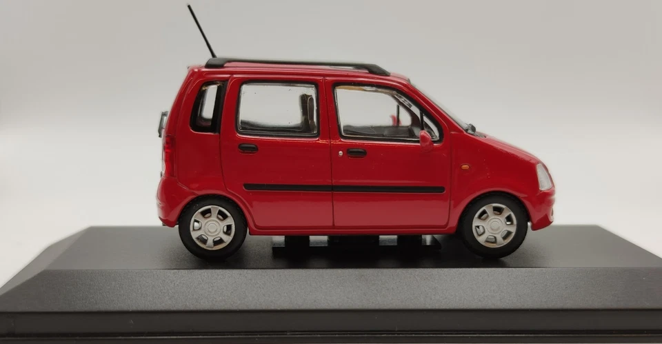 Minichamps Opel Agila Magma Rosso 1/43 430 049001 (rara, boxed) - Immagine 2 di 4