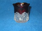 Mohawk Michigan souvenir ruby flash toothpick holder — photo 2