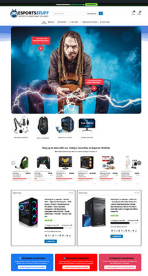 esports-stuff.de | Gaming eSports Affiliate Webseite + Domain + Amazon Autopilot