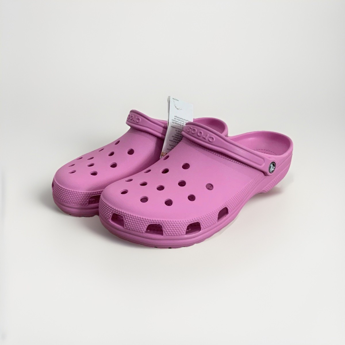 New Crocs Classic Clogs Shoes Slides Pink Men Sz 14 Women Sz  display picture 1