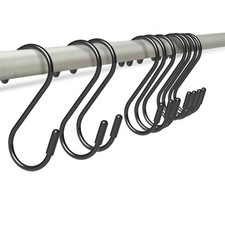 Heavy Duty Vinyl Coated S Hooks 3 Inch 10 Pack Hanging Hooks Set Heavy Duty