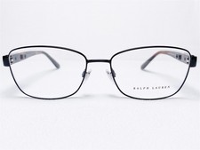 NEW Ralph Lauren RL5096Q 9003 Womens Eyeglases Frames Black Rectangle 54/16 140