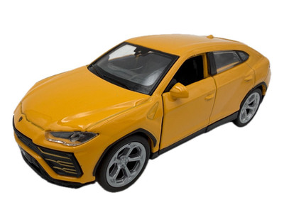 Lamborghini Urus Modellauto 1:39, gelb - Detailgetreues Sammlermodell I Welly