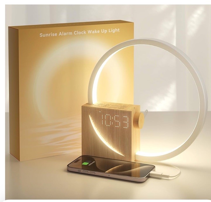 Sunrise Alarm Clock Sound Machine Nightlight Brand New In Box