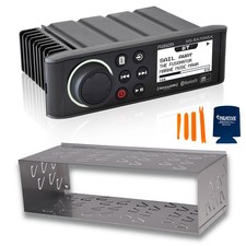 Fusion MS-RA70NSX Marine Radio System with MS-RA70DC Din Cage