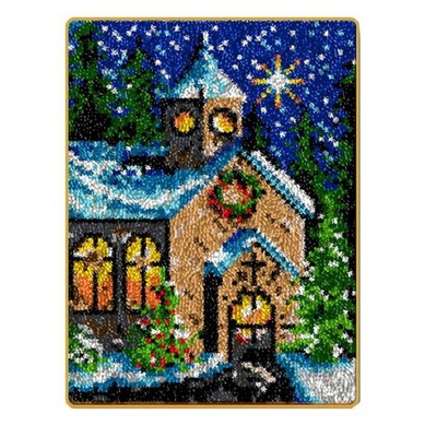 Weihnachten Teppichherstellung Kits/DIY Weihnachten Riegel Haken Kits-vorgedrucktes Muster Embr
