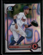 2022 Bowman Fran Alduey #BCP-39 Chrome Prospects Lava Refractors