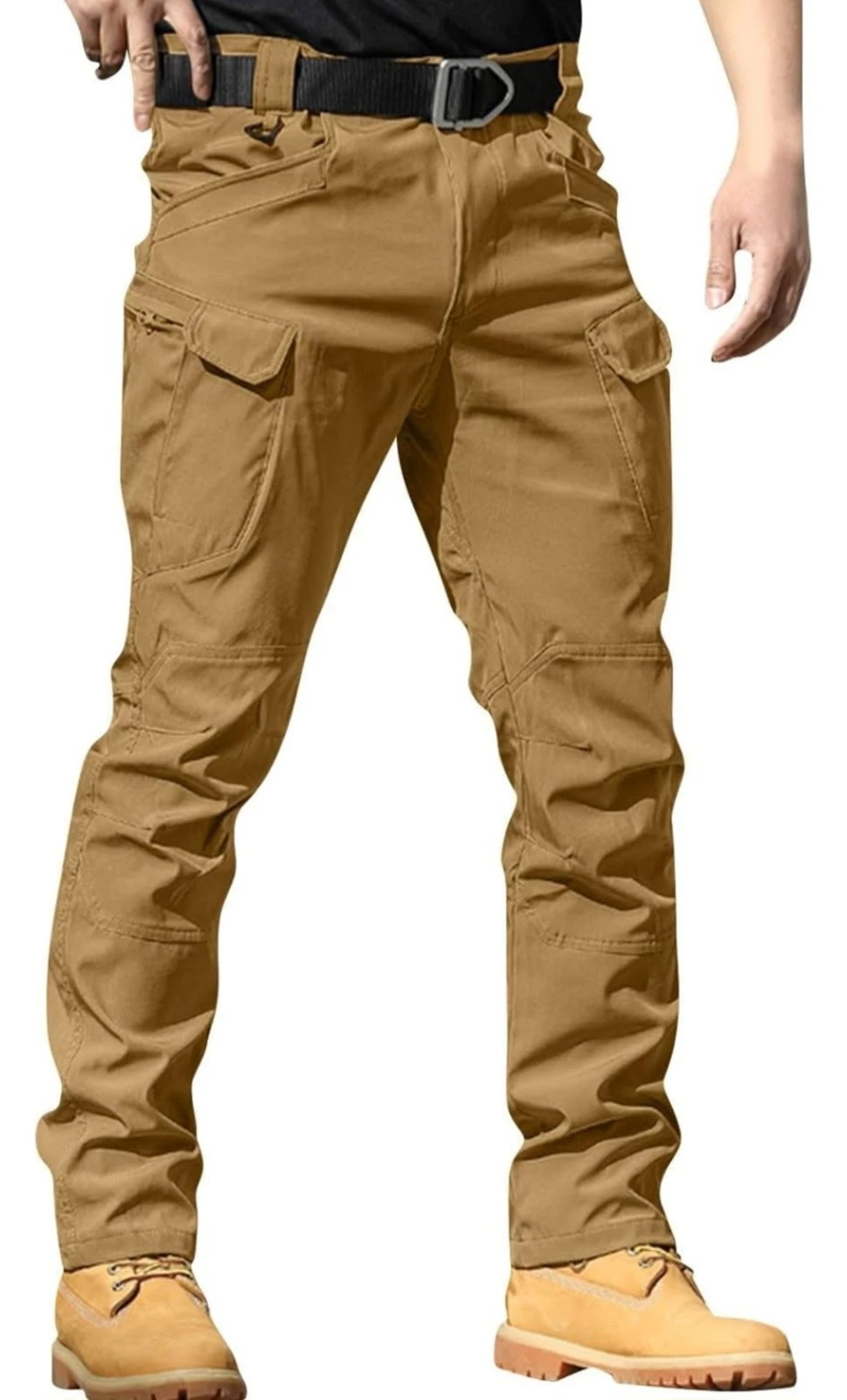 Men's Tactical Cargo Pants 3XL Stretch Rip-Stop Water Resistant Outdoor Workwear