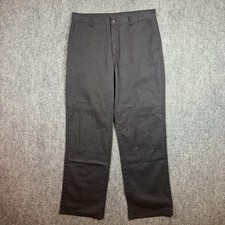 Dickies Double Knee Work Pants Mens 35x33 Black Carpenter Utility Workwear