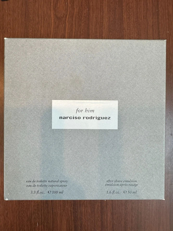 Narciso Rodriguez For Him  Gift set, Rare And Discontinued Cologne For Men 3.3fl - Image 2 of 4