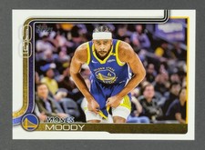 Moses Moody 2025-26 Topps #140 Golden State Warriors NBA Player