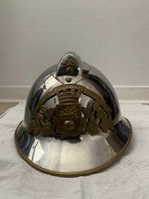 Feuerwehrhelm Adrian chrom WITTERSDORF 1933 Feuerwehrhelm