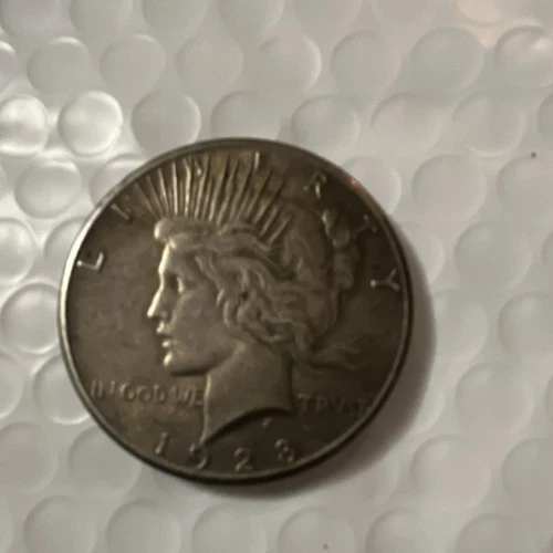 1928 Peace Dollar $1 XF Silver Circulated Business Strike 0.9 Fineness