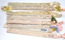 Brainerd Armstrong Asiatic Filo Caspian Twisted Silk Embroidery Floss Lot of 10