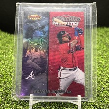 2020 Bowman's Best Franchise Favorites #FFA-RA Ronald Acuna Jr Atlanta Braves