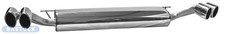 Bastuck Endschalldämpfer Oval 2x 110x70 mm - BMW X5 E70 3.0d/si/sd / 4.8i V8