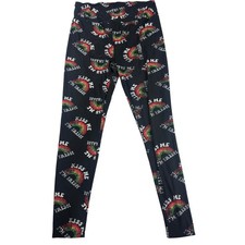 LuLaRoe Leggings Womens TC Black Kiss Me Im Irish Rainbow St Patricks Day
