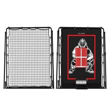 2-in-1 Baseball Pitching Trainer & Rebounder Netz 5x3,7ft &ndash; Verstellbares