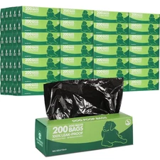 20 Boxed Rolls 4000 Counts Dog Poop Bags Bulk Leak Proof Dog Waste Bags Unive...