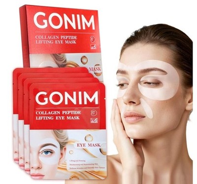 GONIM Under Eye Mask Collagen Peptide Lifting Firming Moisturizing Red