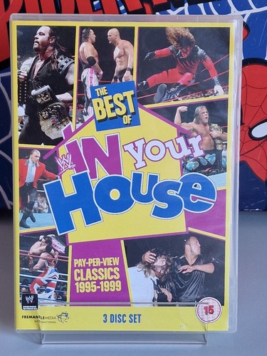 The Best Of WWE In Your House Pay Per View Classics 1995-1999 DVD Box Set PAL