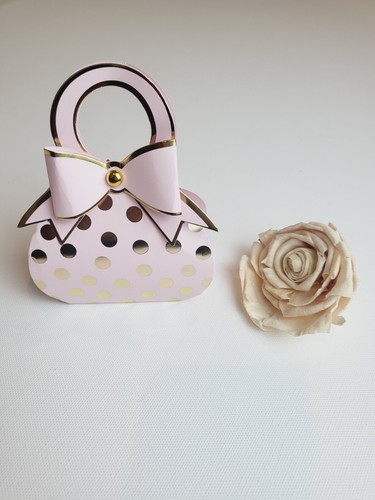 Mini Candy Box,Gift Surprises for Wedding,Baby Shower,Pack of 10-Rose &white*3.8 - Picture 6 of 12