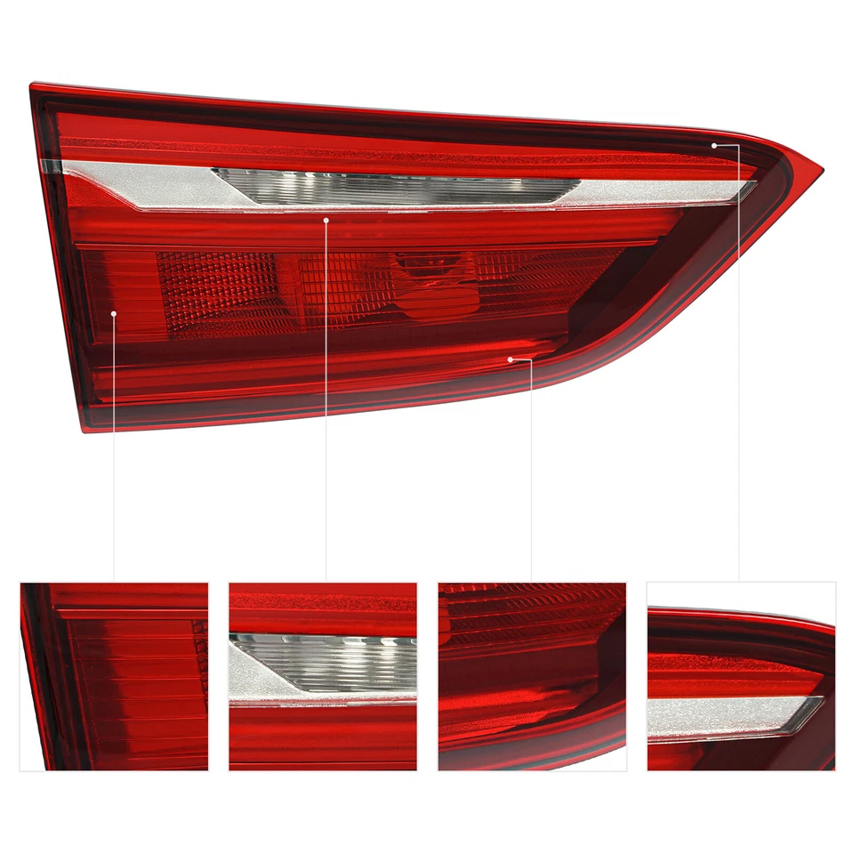 LED Inner Tail Light Left Driver Side Brake Rear Lamp For 2016-2018 BMW X1 F48 - Image 2 of 4