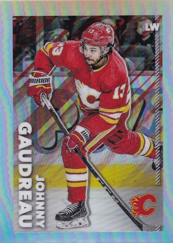 2022-23 Topps Chrome Refractor Sticker #74 JOHNNY GAUDREAU   /99 MADE