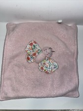 Just One You Carters Butterfly Security Blanket Flowers Baby Lovey Pink Plush.J