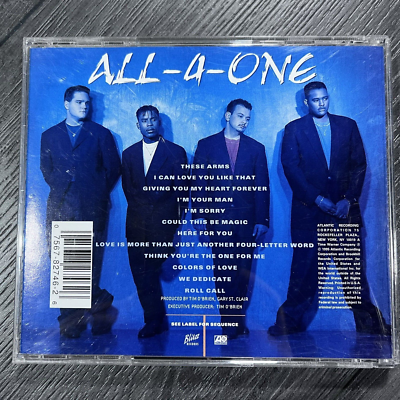 All-4-One : And the Music Speaks CD 75678274626| eBay