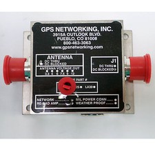 GPS NETWORKING LA20 FILTERED LINE AMPLIFIER 1 INPUT 1 OUTPUT WITH NETWORKING OPT