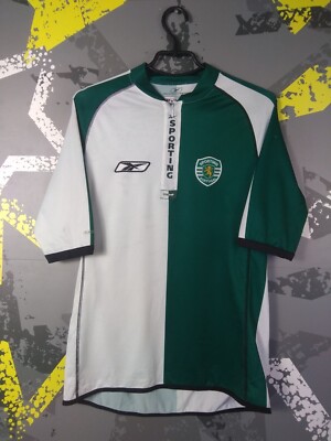 2004/05 REEBOK Sporting Clube de Portugal STROMP jersey shirt ig93
