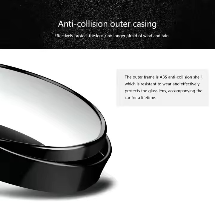 2x Blind Spot Mirror Rear Side View Towing Car Van Motorcycle Adjust Wide Angle | UK 2x Blind Spot Mirror Rear Side View Towing Car Van Motorcycle Adjust Wide Angle | UK