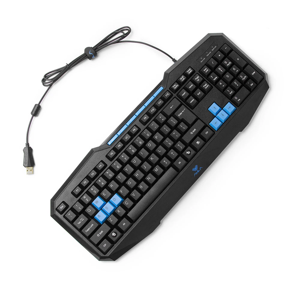 AULA Catalyst Wired Gaming Keyboard, 104 Keys Spill-Resistant Design for Gamers - Image 2 of 4