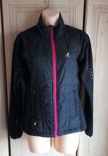 KANGOL Women's Activewear Black Zipped  Jacket Size M