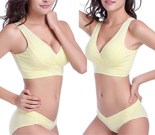 Ropa interior de mujer embarazada en periodo de lactancia maternidad  lactancia enfermería Sujetador Suave Informal | eBay