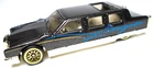1990 HOT WHEELS LIMOZEEN BLACK 1:64 DIECAST 3 1/4" DIECAST LIMOUSINE CAR W/ GOLD