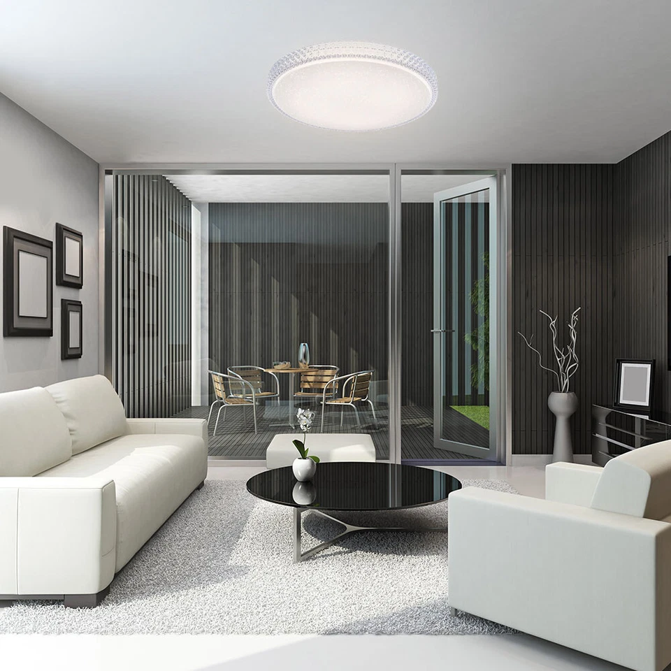 LED Deckenleuchte 60cm 14372-00 FRIDA transparent CCT Innenleuchte Kristall - Bild 2 von 4