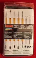 New Craft Smart Premium Clay Tool Set 15 pc SEALED