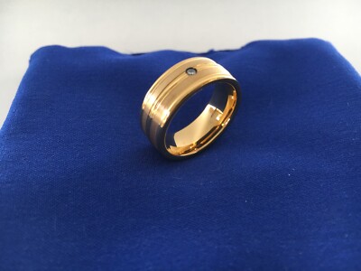 Wolfram Damen-Ring mit Diamant, Core by Schumann Design, TW011.06, Tungsten