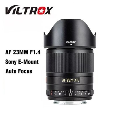 VILTROX 23mm F1.4 Auto Focus Lens E-Mount for SONY APS-C Camera A6000/A6400/A660