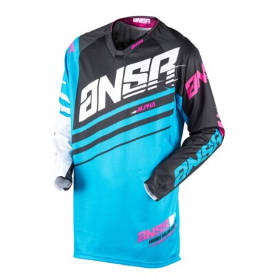 Answer Alpha Jersey Cyan White Black 2017 Gr 2XL XXL
