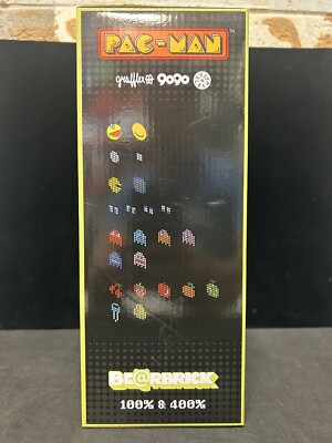 Medicom Toy Bearbrick PAC-MAN x Grafflex 9090 100% & 400% | eBay