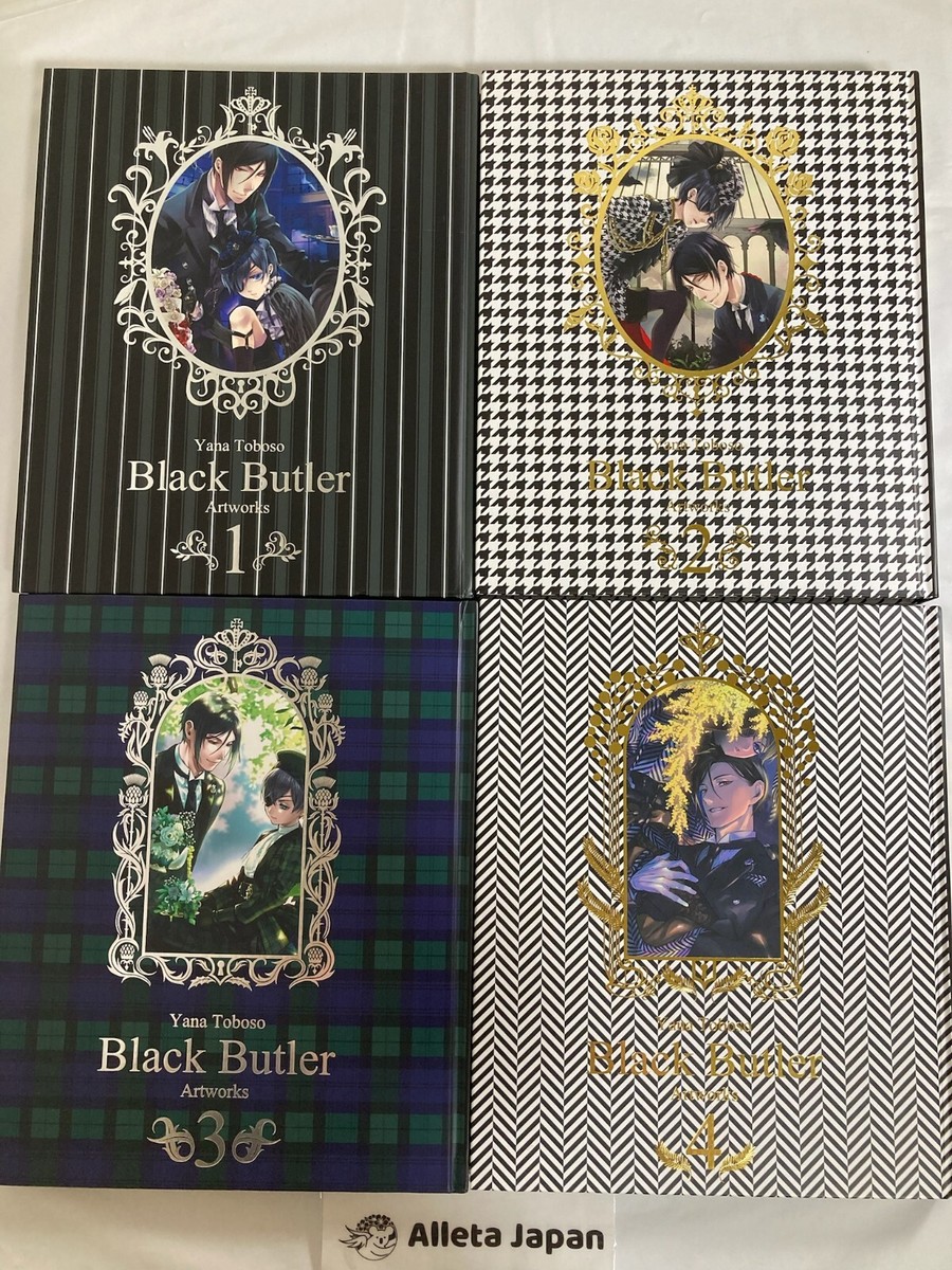 黒執事　枢やな画集　Black Butler　Artworks 1.2.3.4 Amazon.com: Kuroshitsuji Black Butler 2~ Yana Toboso