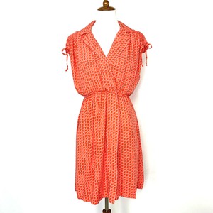 anthropologie maeve orange dress