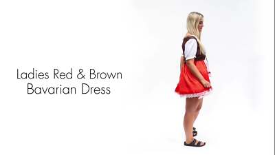 Vestito Da Donna Per Oktoberfest, Costume Bavarese Da Donna - Foto 13