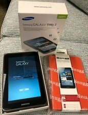 LQQK SAMSUNG Galaxy Tab 2 7.0 8GB Tablet W/H Snug Case  Stand REDUCED PRICE  